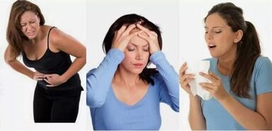 segni di parassiti nel corpo umano