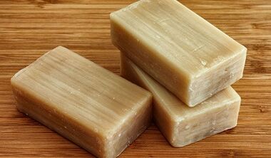 sapone da bucato per purificare il corpo dai parassiti