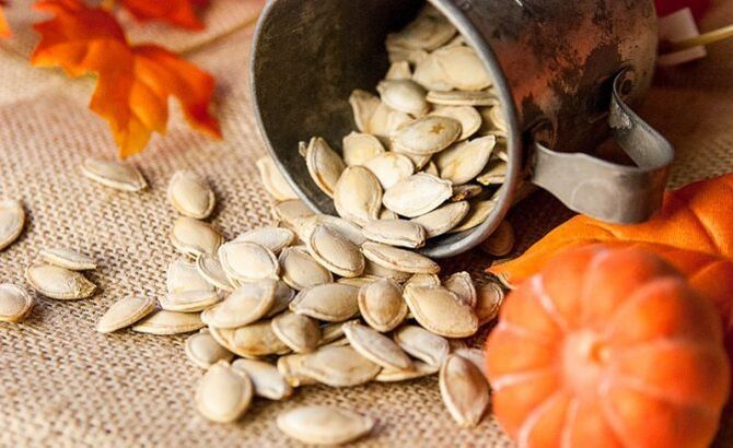 semi di zucca per eliminare i parassiti